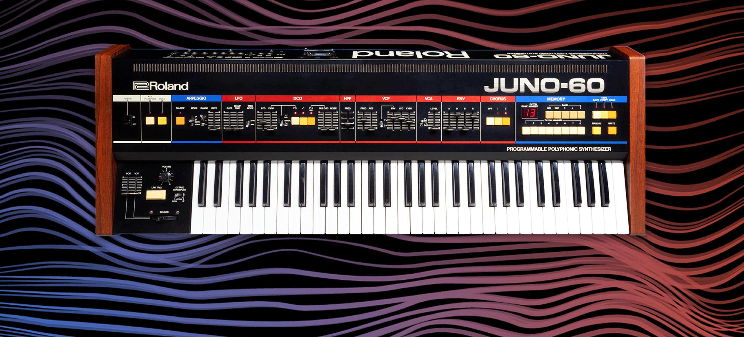 Roland lanza el mitico JUNO-60 como sintetizador de software