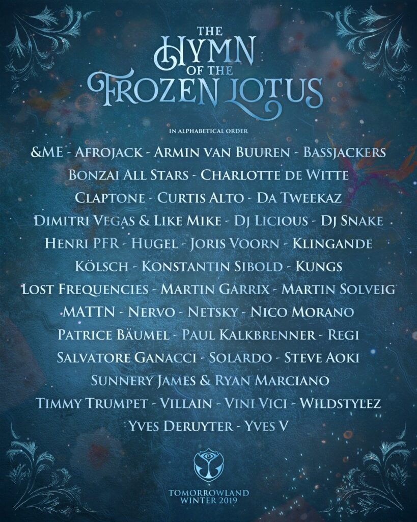Tomorrowland Winter anuncia su programación 4 DtGQ6rUWoAAGEIL 1