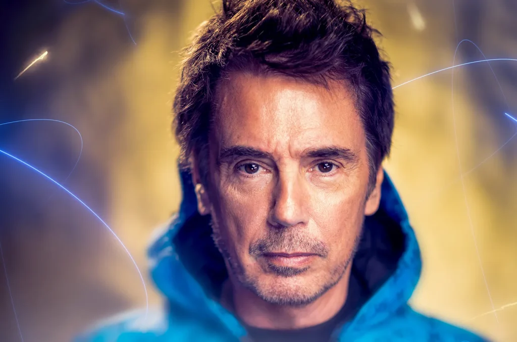Jean-Michel Jarre primer pasajero del auto volador 6 Jean Michel Jarre