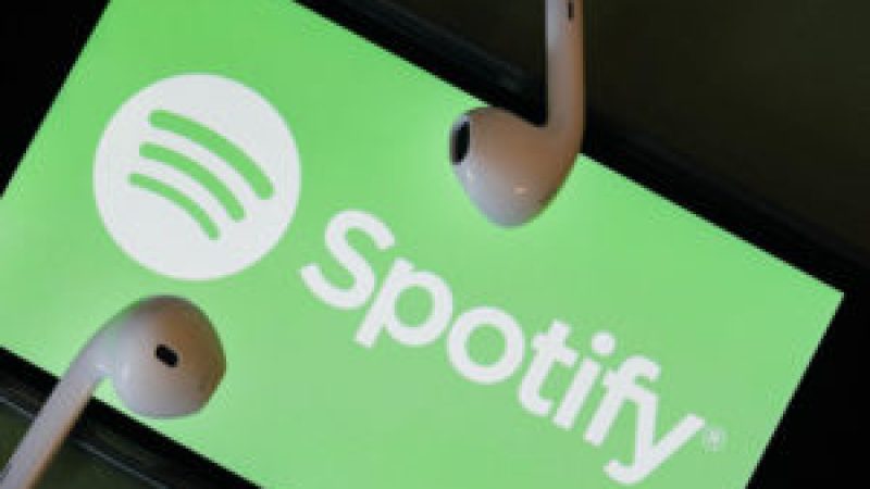 Musical Website Spotify Illustration In Paris